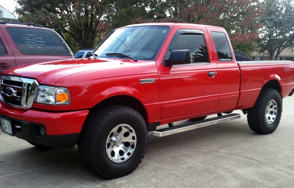 iBoard iBoard Running Boards Ford Ranger Super Cab 4 Door 19992012