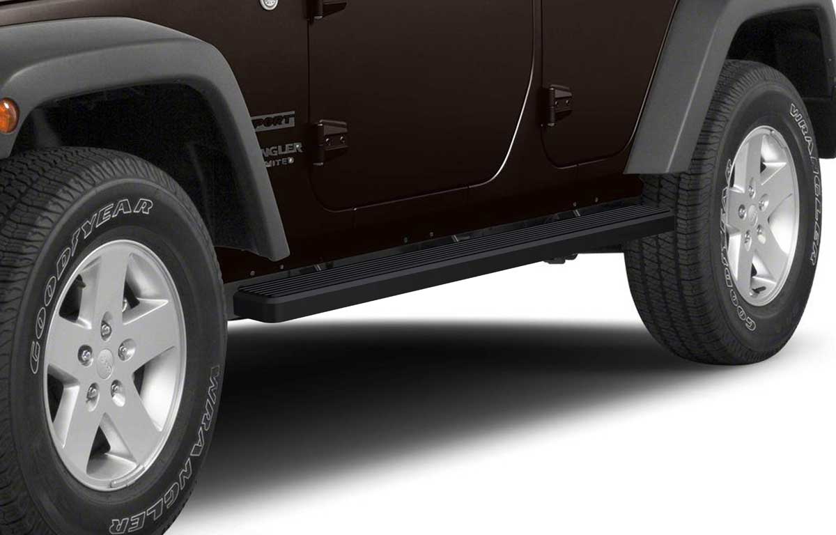 iBoard iBoard Running Boards Jeep Wrangler 4Dr 20072015